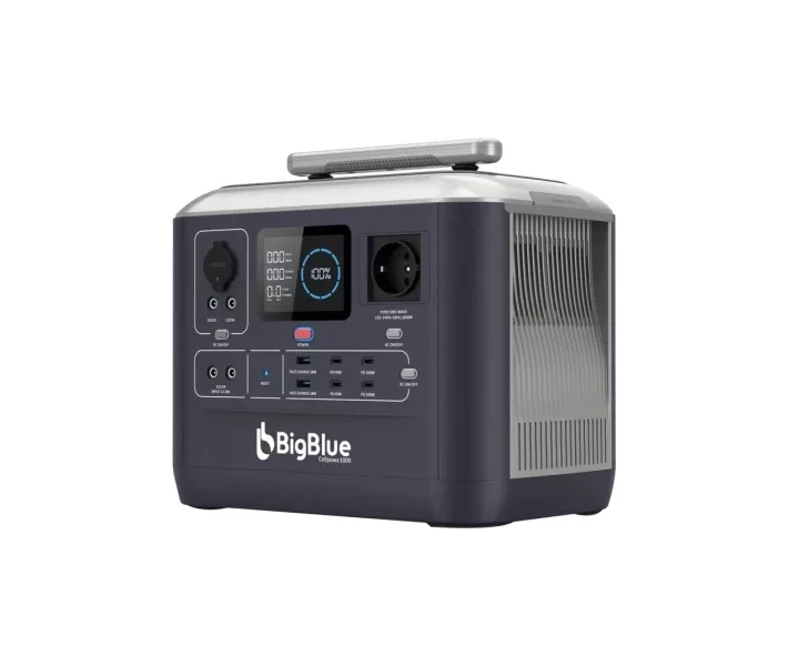 Фото - зарядную станцию Зарядная станция BigBlue CellPowa 1000