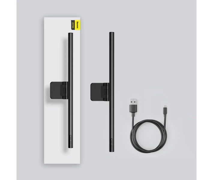 Фото - настольную лампу Лампа на монитор скринбар светодиодная Baseus 5W 2800-6500K USB 5V I-WOK PRO Black DGIWK-P01