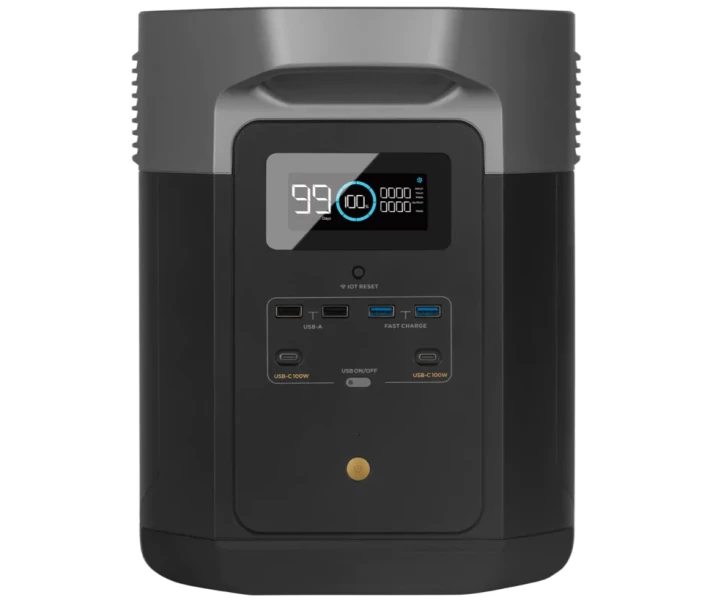 Фото - зарядную станцию Портативная зарядная станция EcoFlow DELTA Max 1600 1612wh, 2000w (DELTAMAX1600-EU)