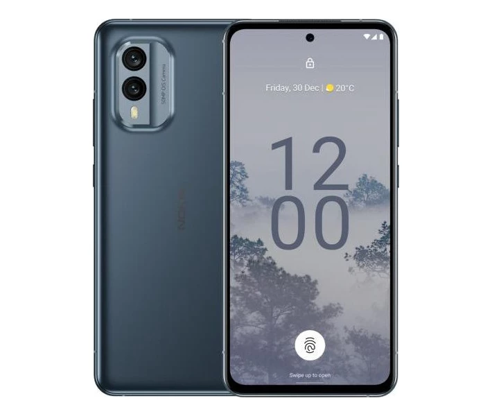 Фото - смартфон и мобильный телефон Смартфон Nokia X30 8/256GB Cloudy Blue