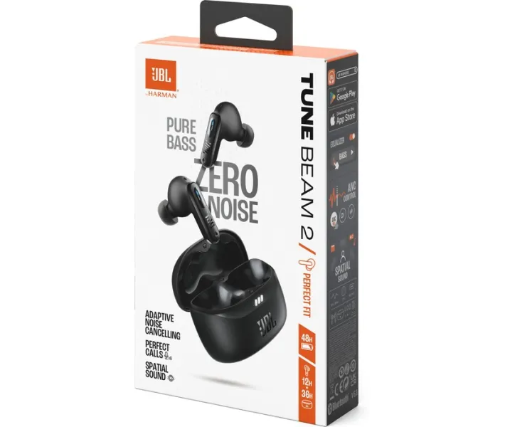 イヤホン JBL TUNE BEAM 2 Наушники JBL Tune Beam 2 Black (JBLTBEAM2BLK) купить в АЛЛО – цена