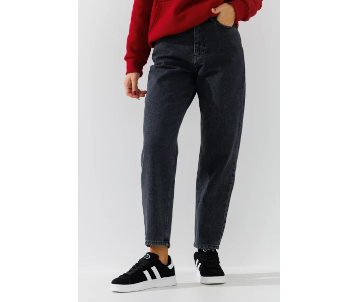 Фото - женские джинсы Джинсы Mom Fit женские LAWA WBC02449 40 Графитовый (2000990828002)