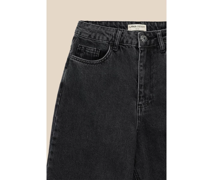 Фото - женские джинсы Джинсы Mom Fit женские LAWA WBC02449 40 Графитовый (2000990828002)