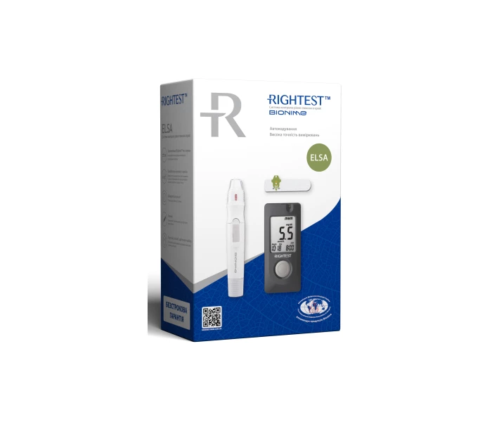 Фото - глюкометр Глюкометр Bionime Rightest Elsa (4710627340279)