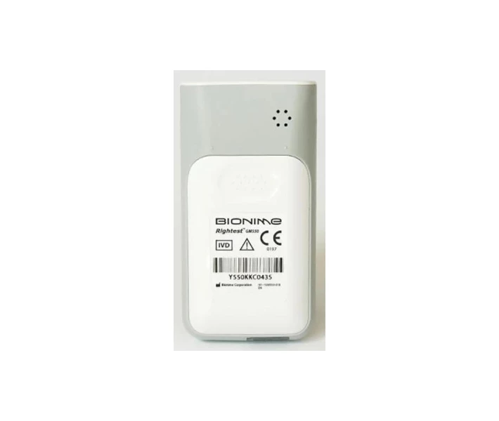 Фото - глюкометр Глюкометр Bionime Rightest GM550 (4710627333486) (770669-01)