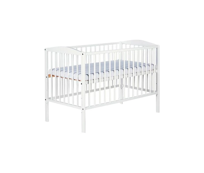 Фото - детскую кроватку Кроватка Klups Henry 120 х 60 см Белая (HENRY3)