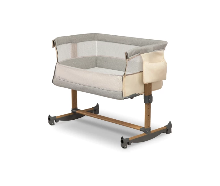 Фото - детскую кроватку Кроватка Lionelo приставная Leonie Beige Sand (LO-LEONIE BEIGE SAND)