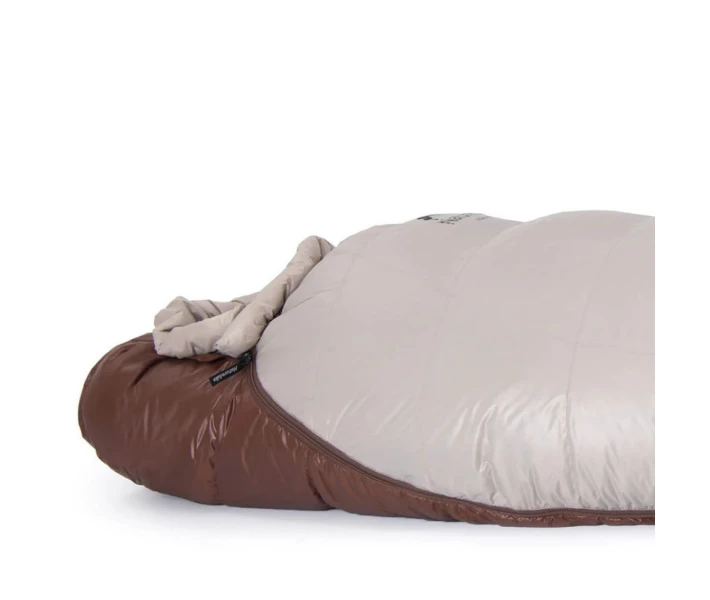 Фото - спальный мешек Спальник с натуральным пухом Naturehike Snowbird NH20YD001, р-р L, коричневый 720 г (6927595761304)
