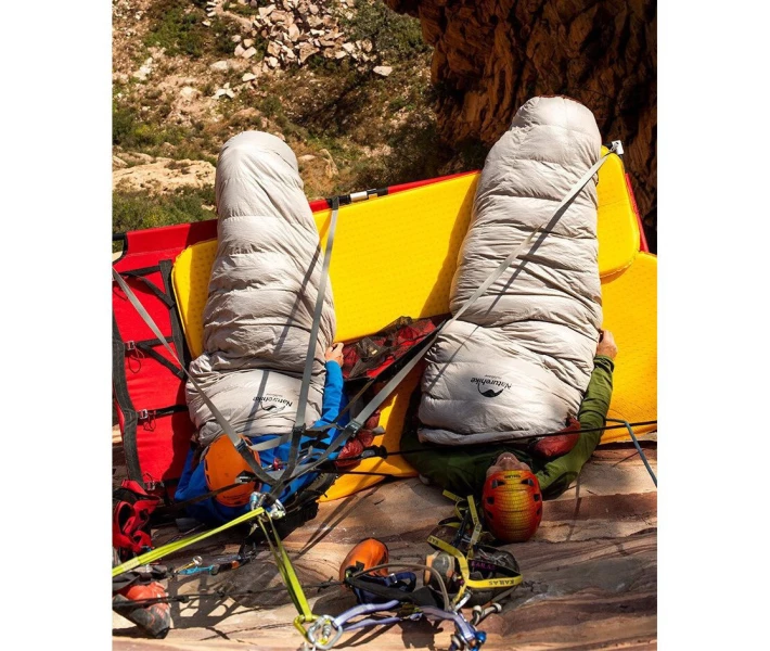 Фото - спальный мешек Спальник с натуральным пухом Naturehike Snowbird NH20YD001, р-р L, коричневый 720 г (6927595761304)