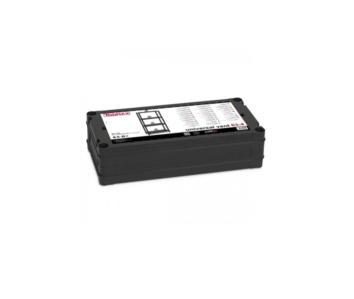 Фото - стеллаж Стеллаж Plastmeccanica Universal Vent пластиковый 5 полок 60х30х180 см черный (5137)