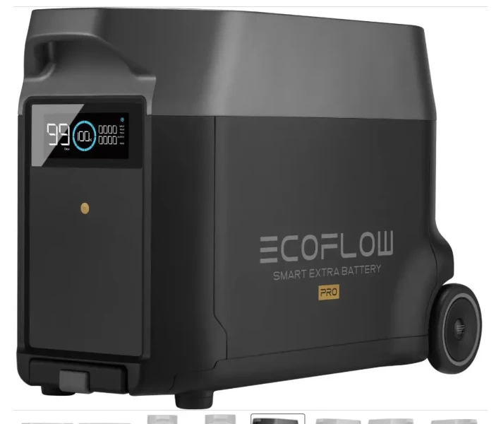 Фото - зарядную станцию Дополнительная батарея EcoFlow DELTA Pro Extra Battery