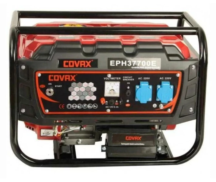 Фото - генератор Генератор бензиновый Covax EPH37700E 3 кВт 1-фазный с Электростартером	