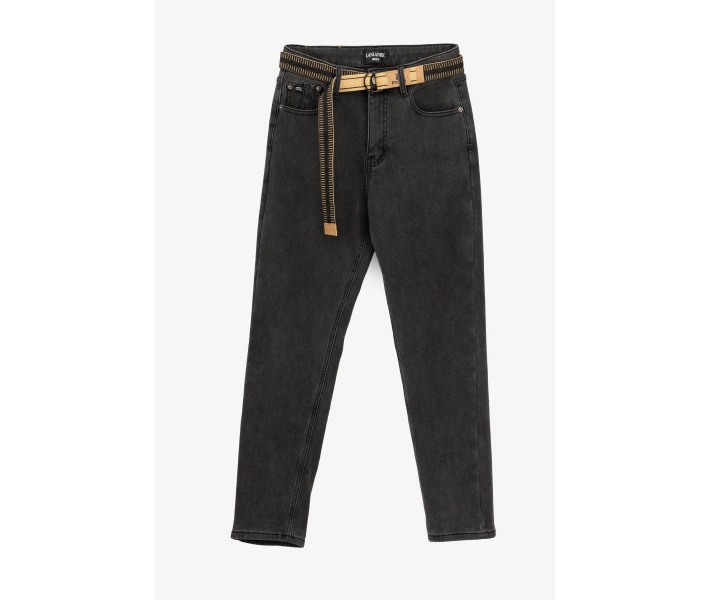 Фото - женские джинсы Джинсы Mom Fit женские 7085 31 Темно-серый