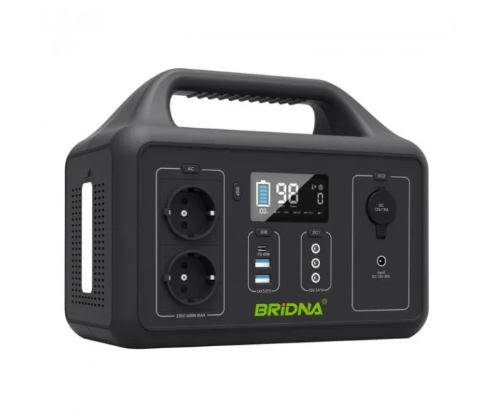 Фото - зарядную станцию Зарядная станция Bridna SGR-PPS500-4 600 Вт 461 Вт/ч