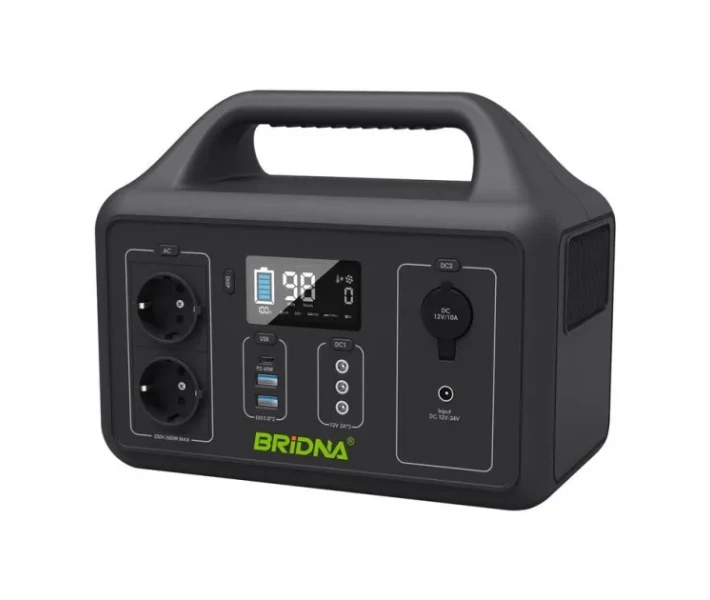 Фото - зарядную станцию Зарядная станция Bridna SGR-PPS500-4 600 Вт 461 Вт/ч