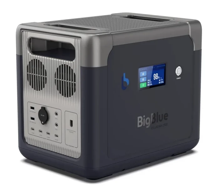Фото - зарядную станцию Зарядная станция BigBlue CellPowa 2500 / 2500 Вт / 1843 Вт/ч / LiFePO4