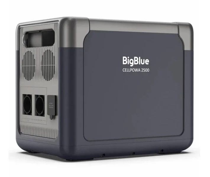 Фото - зарядную станцию Зарядная станция BigBlue CellPowa 2500 / 2500 Вт / 1843 Вт/ч / LiFePO4