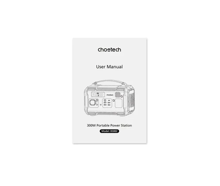 Фото - зарядную станцию Зарядная станция Choetech BS002 300W (BS002)