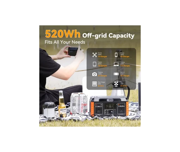 Фото - зарядную станцию Зарядная станция FlashFish P60, 500W (P60)
