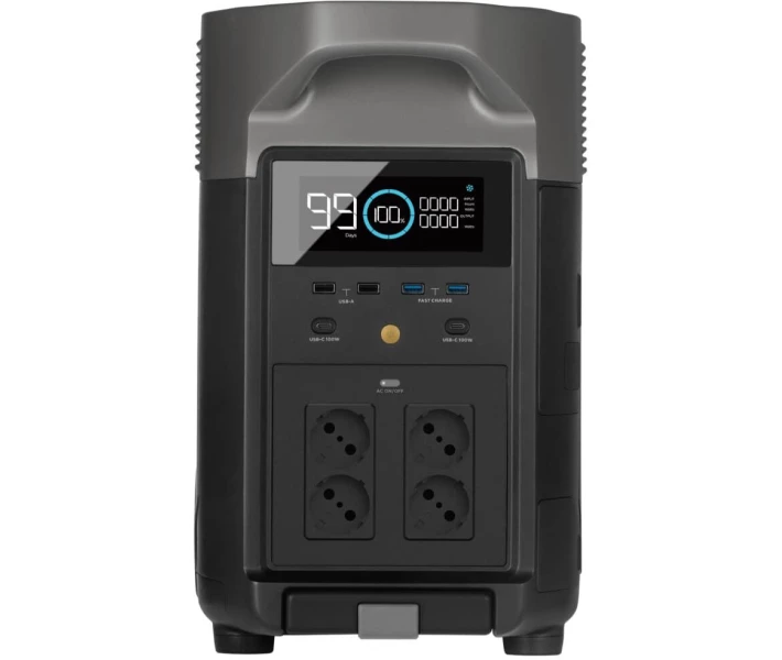 Фото - зарядную станцию Зарядная станция EcoFlow DELTA Pro