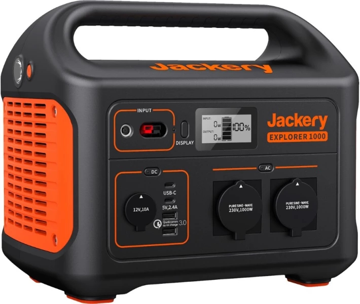 Фото - зарядную станцию Зарядная станция Jackery Explorer 1000 EU (HTE0531000EU)