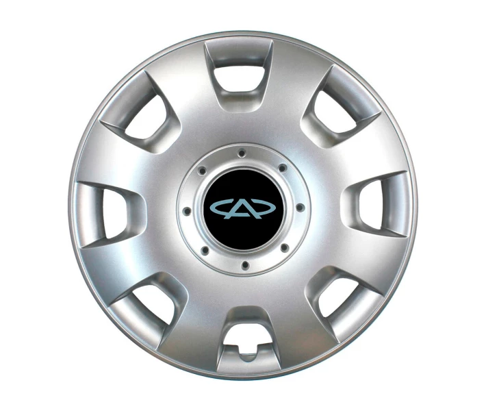 Фото - колпак Автомобильные колпаки SKS 107 R13 4 шт Серебристые (с логотипом Chery) (107-chery)