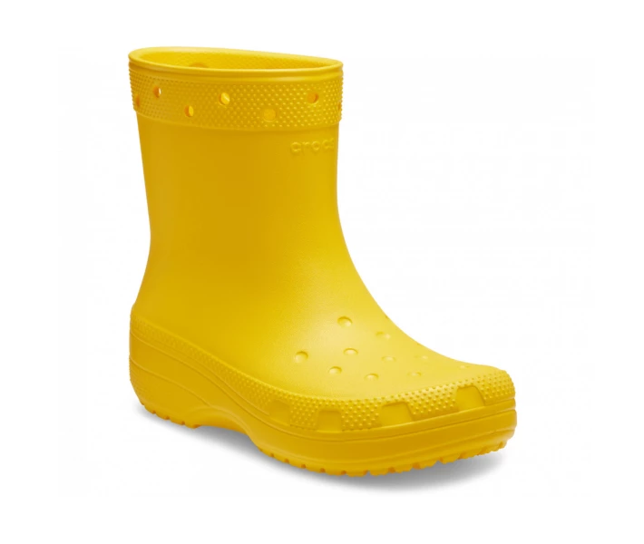 Фото - женский резиновый сапог Резиновые сапоги Crocs Classic Rain Boot 42/M9W11/27.5 см Sunflower 208363