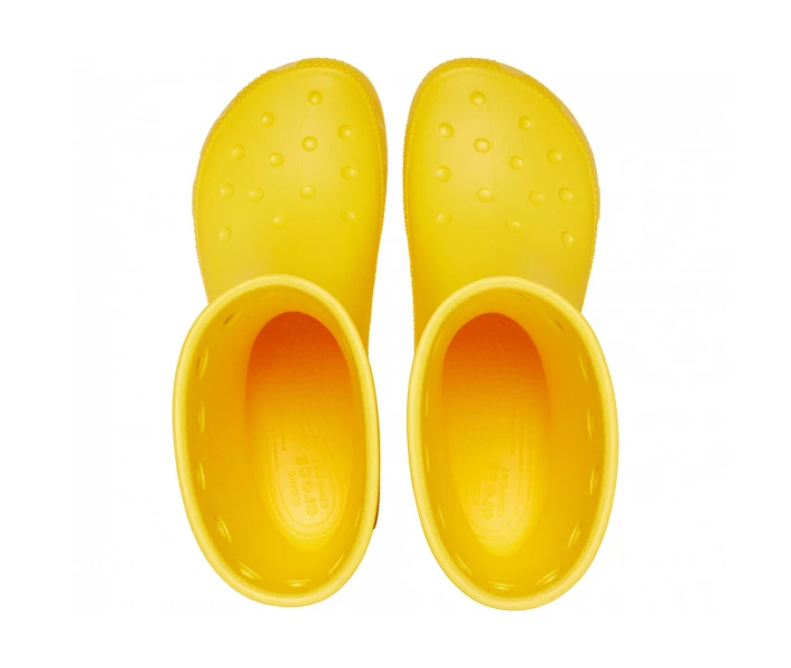 Фото - женский резиновый сапог Резиновые сапоги Crocs Classic Rain Boot 42/M9W11/27.5 см Sunflower 208363