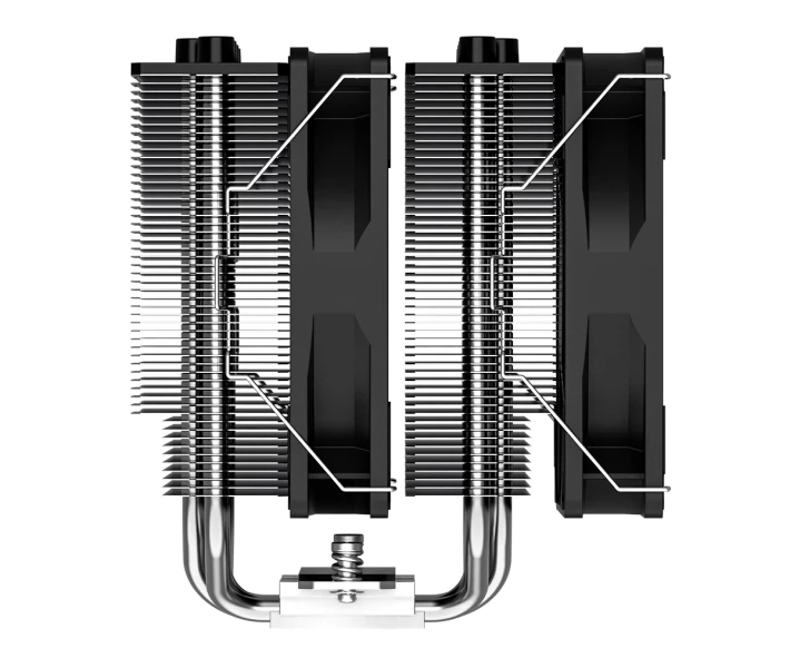Фото - систему охлаждения Кулер процессорный ID-Cooling SE-206-XT, Intel: 2066/2011/1700/1200/1151/1150/1155/1156, AMD: AM5/AM4, 136х156х120 мм, 4-pin PWM
