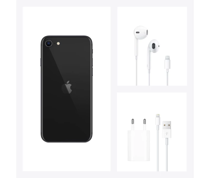 Фото - смартфон и мобильный телефон Смартфон Apple iPhone SE2 64GB BLACK (Retina HD display 4.7-inch, 1334-by-750-pixel resolution at 326 ppi, A13 Bionic chip, Rated IP67, 12MP Wide camera) (Grade C) Seller Refurbished (MX9R2