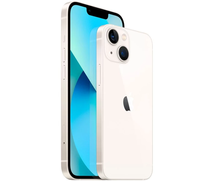 Фото - смартфон и мобильный телефон Смартфон iPhone 13 128GB Starlight, A2633 (Grade A) Seller Refurbished (MLPG3)