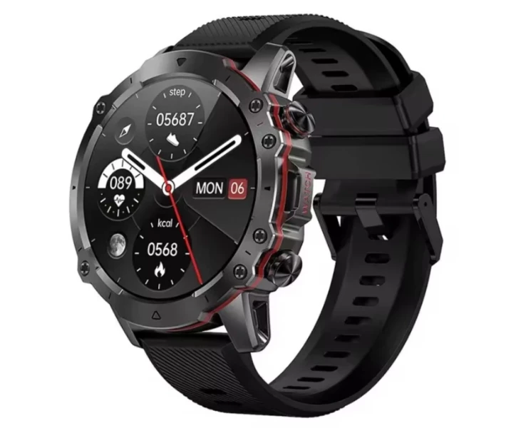 Умные часы Smart Hardy AK56 Rubber Black купить в Киеве ☛ цены на