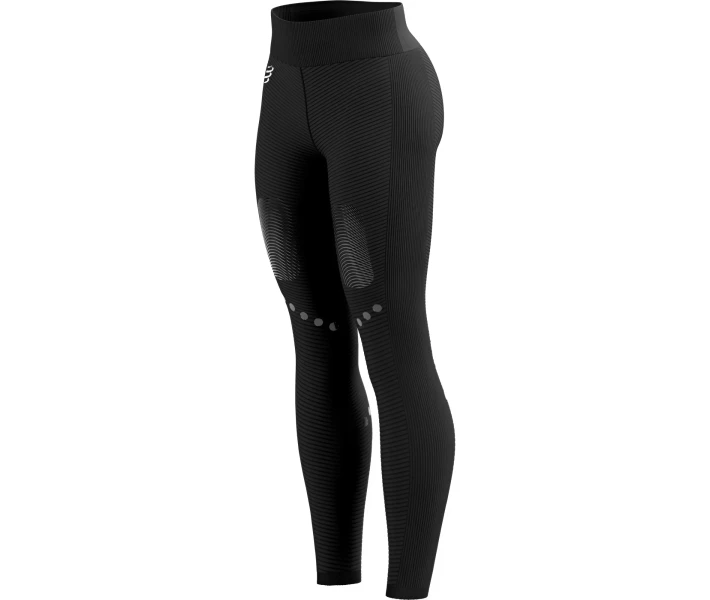 Фото - женские лосины и леггинсы Тайтсы женские для бега Compressport Winter Trail Under Control Full Tight W Black M (AW00113B 359 00M)