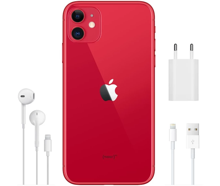 Фото - смартфон и мобильный телефон Смартфон iPhone 11 128GB (PRODUCT)RED, Model A2221 (Grade C) Seller Refurbished (MWM32)