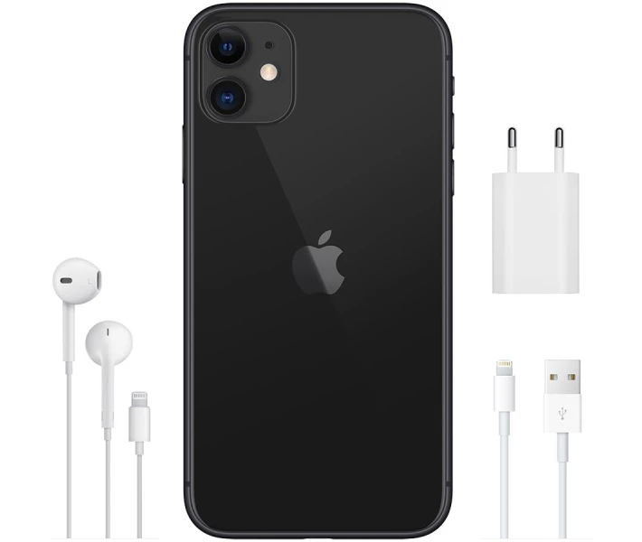 Фото - смартфон и мобильный телефон Смартфон iPhone 11 64GB Black, Model A2221 (Grade C) Seller Refurbished