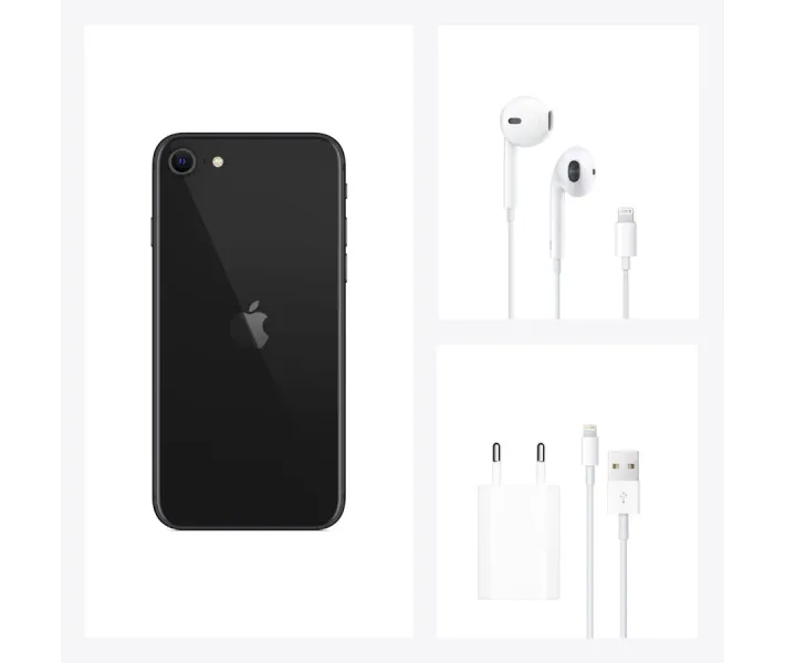 Apple iPhone SE2 BLACK 128GB 【公式通販】