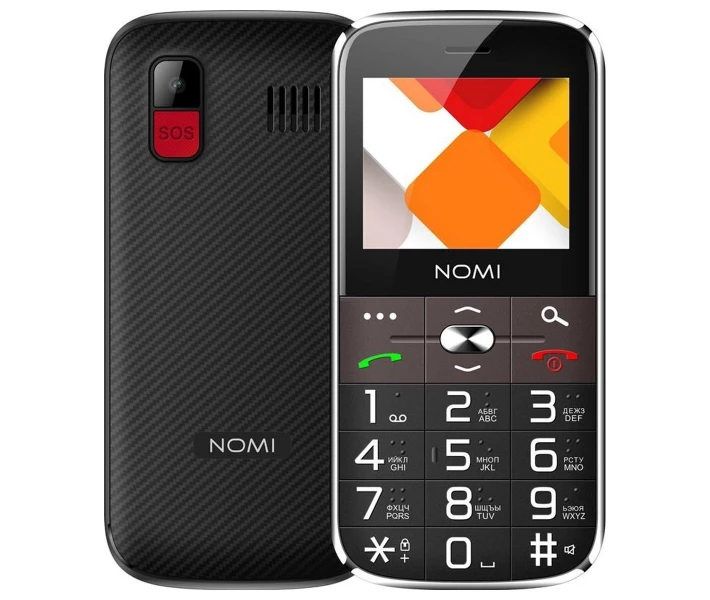 Фото - смартфон и мобильный телефон Мобильный телефон Nomi i220 Dual Sim Black