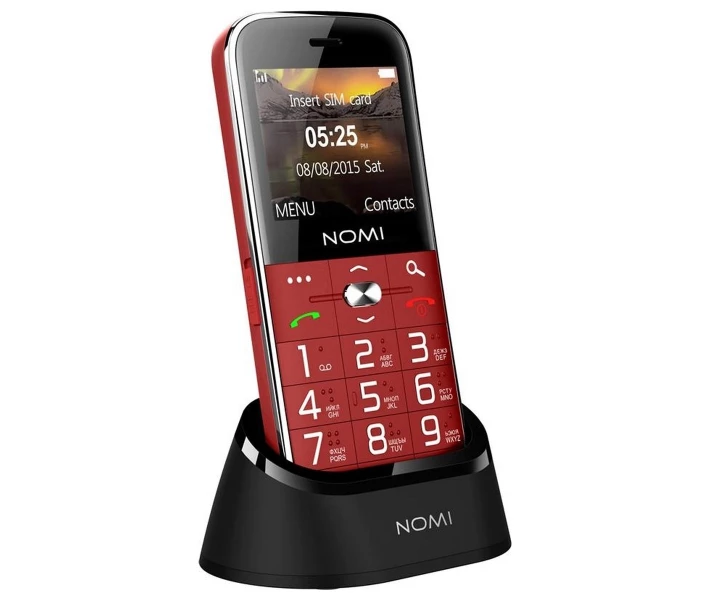 Фото - смартфон и мобильный телефон Мобильный телефон Nomi i220 Dual Sim Red