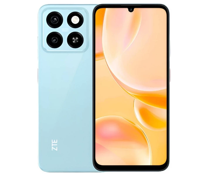Фото - смартфон и мобильный телефон Смартфон ZTE Blade A55 4/128 Blue