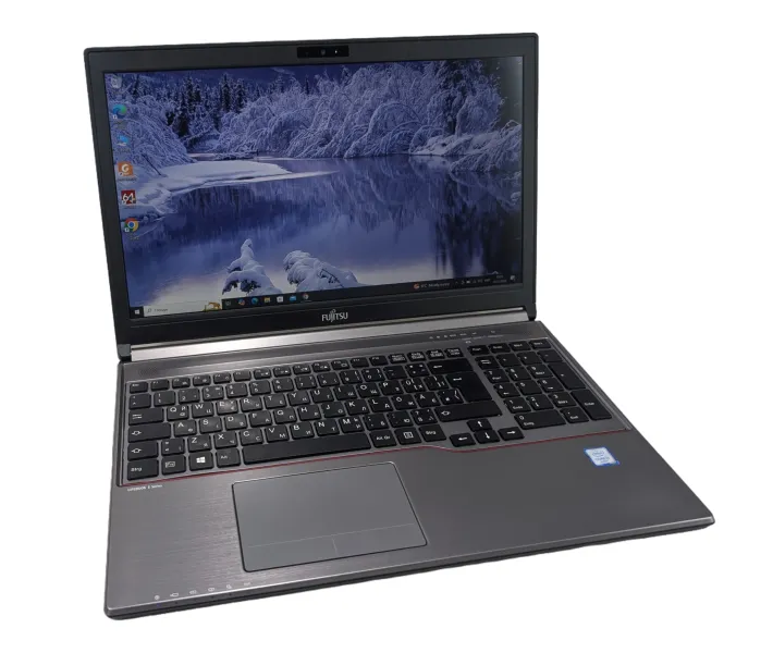 Б/У Ноутбук Fujitsu LIFEBOOK E756 / i5-6300U / 8 gb / 256 gb