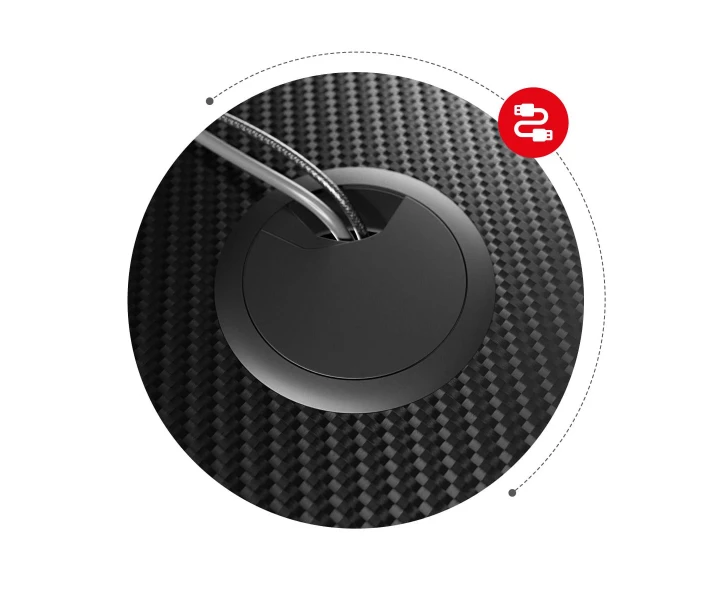 Фото - стол ПК Компьютерный стол HUZARO HERO 1.6 BLACK
