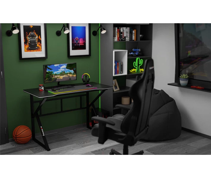 Фото - стол ПК Компьютерный стол HUZARO HERO 1.6 BLACK