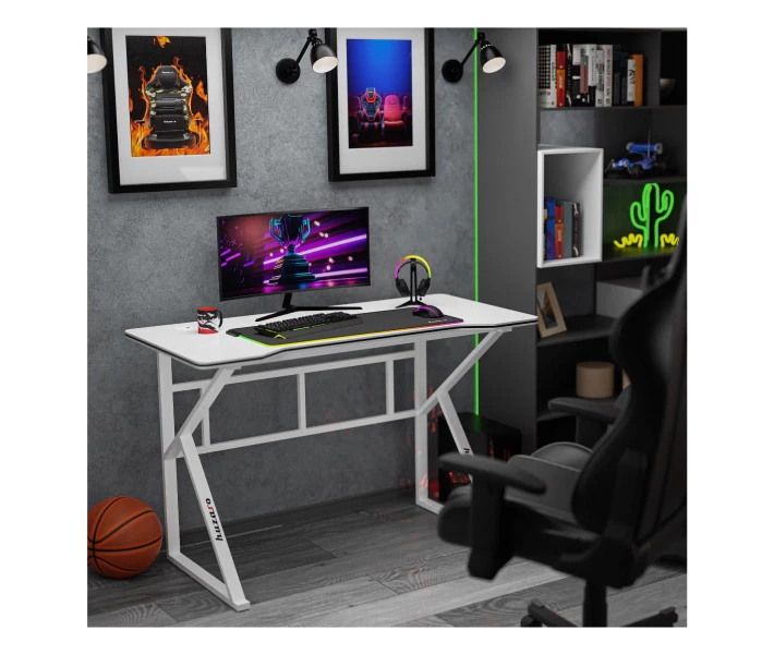Фото - стол ПК Компьютерный стол HUZARO HERO 1.6 WHITE