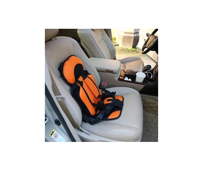 Фото - детское автокресло Бескаркасное автокресло детское в машину Child Car Seat Оранжевый