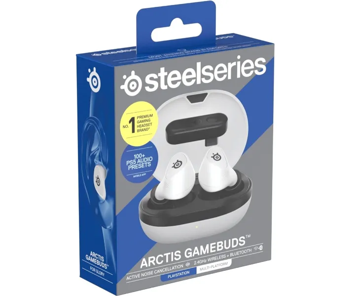 Наушники SteelSeries Arctis GameBuds TWS White (61682) купить в