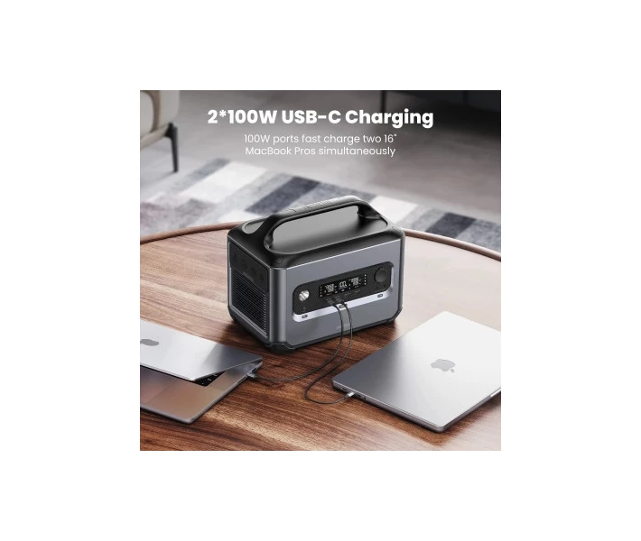Фото - зарядную станцию Зарядная станция Ugreen PowerRoam 600 (GS600)