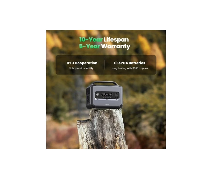 Фото - зарядную станцию Зарядная станция Ugreen PowerRoam 600 (GS600)