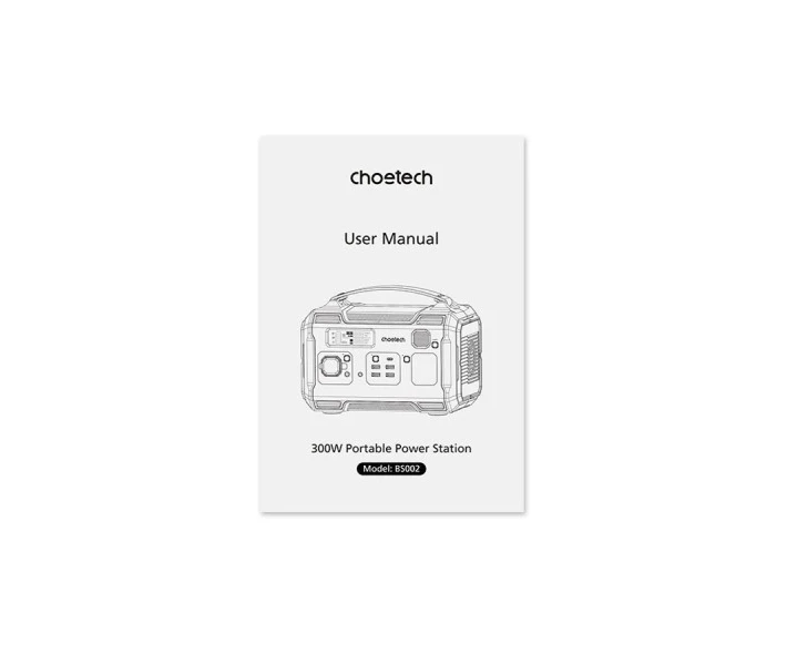 Фото - зарядную станцию Зарядная станция Choetech BS002 300W (BS002)