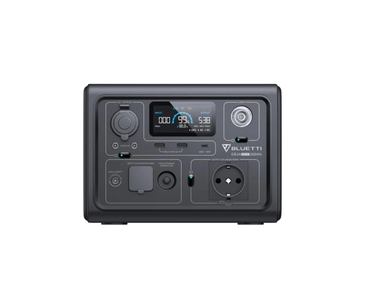 Фото - зарядную станцию Зарядная станция BLUETTI EB3A 600W (EB3A)
