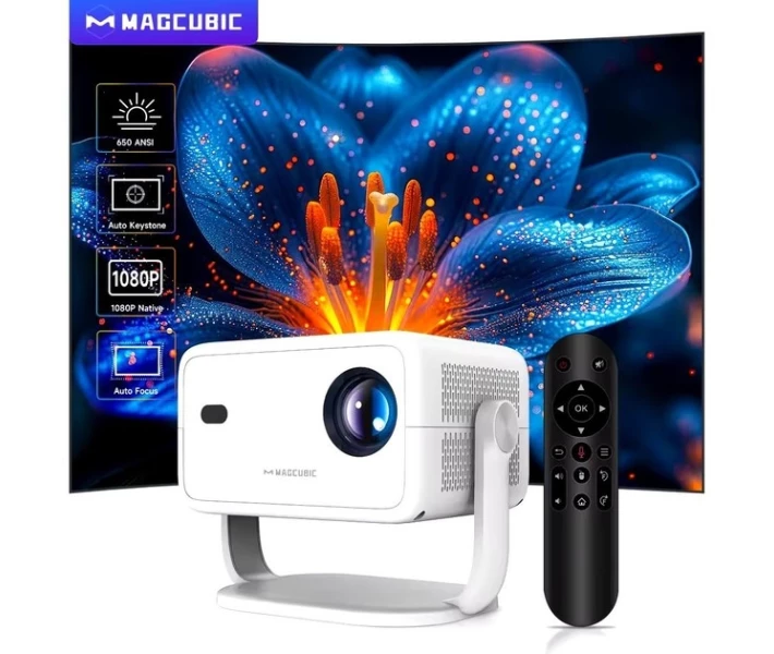 Проектор домашний кинотеатр SmartTV Magcubic L018 4K Android 11 WI